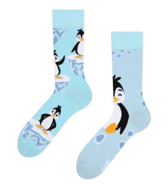 Nogavice DEDOLES - dolge, Happy Penguin, 35-38