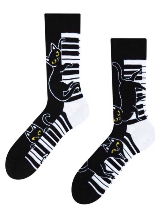 Nogavice DEDOLES - dolge, Piano Cat, 39-42