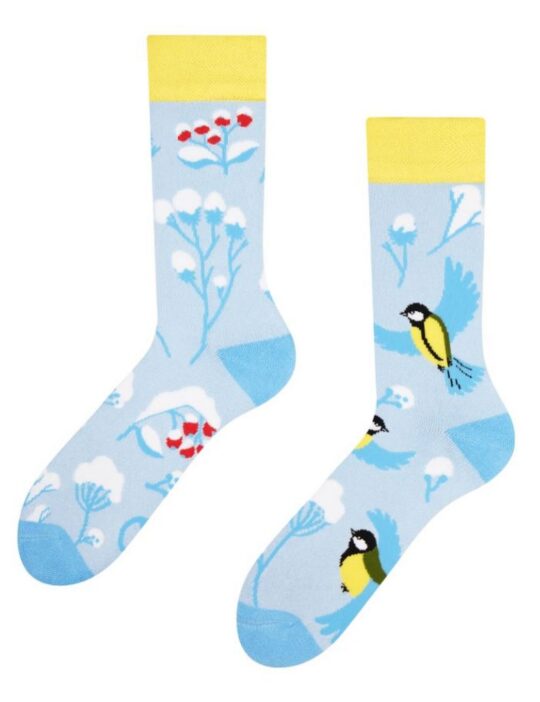 Nogavice DEDOLES - tople, Winter Bird, 39-42