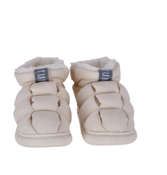 Copati škornji HOME COLLECTION - beli, gladki, 38-39