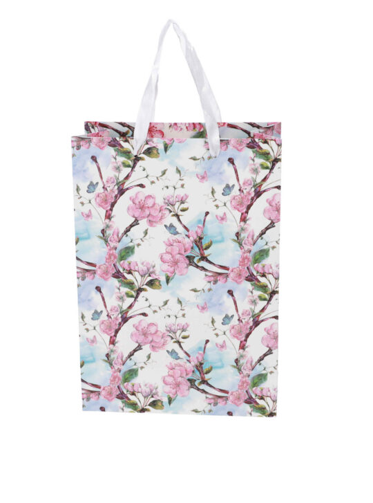 Darilna vrečka HOME COLLECTION - pomlad, 21x10x30cm