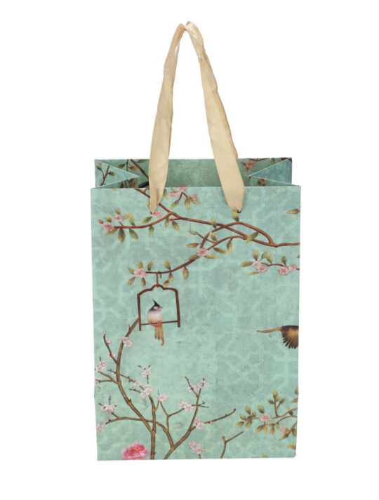 Darilna vrečka HOME COLLECTION - ptica, 15x10x21cm