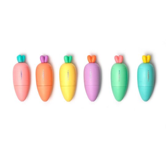 Označevalci teksta LEGAMI - mini carrot set, 6/1