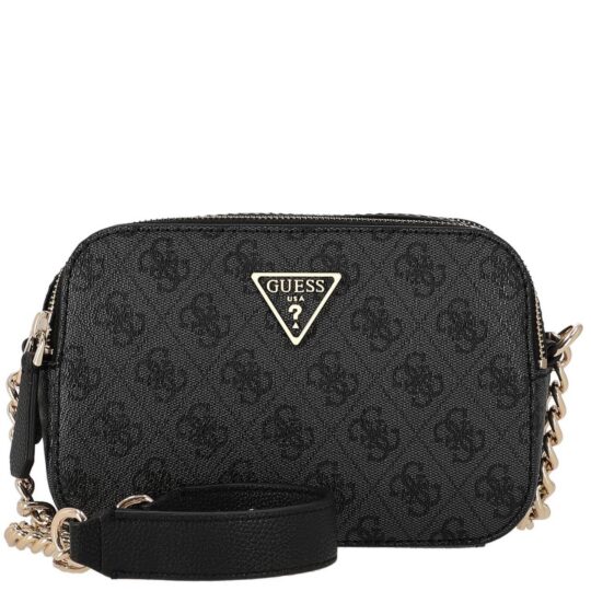 Torbica za čez ramo GUESS - črna, ženska