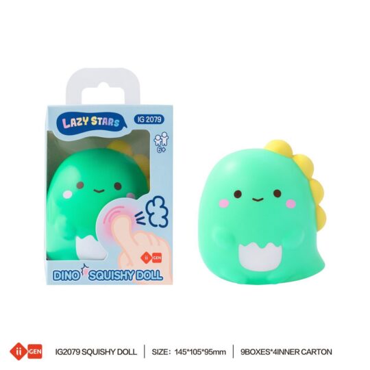 Igrača LAZY STARS Squishy dinozaver - mehka