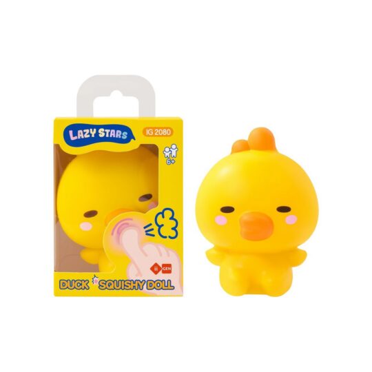 Igrača LAZY STARS Squishy - račka