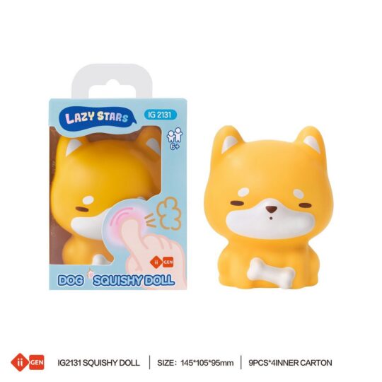 Igrača LAZY STARS Squishy - pes