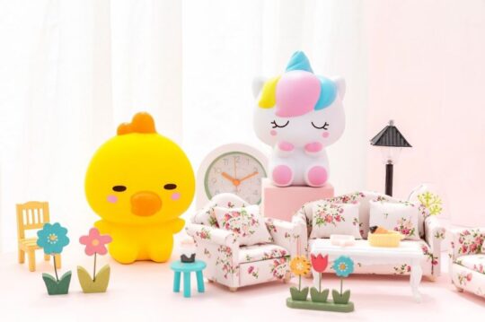 Igrača LAZY STARS Squishy - račka v vrečki