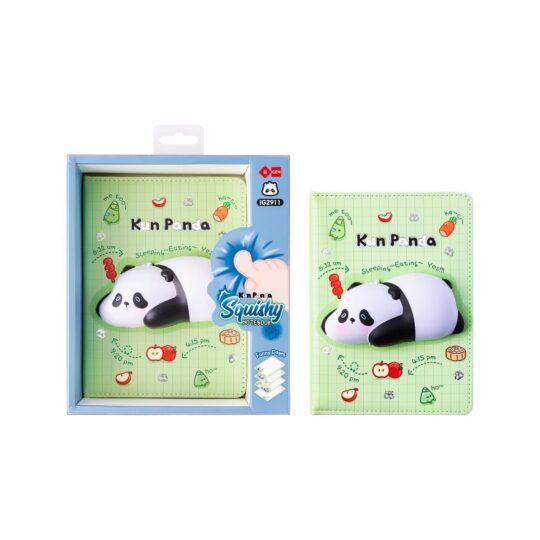 Blok LAZY STARS Squishi - A5, panda, 96 listov