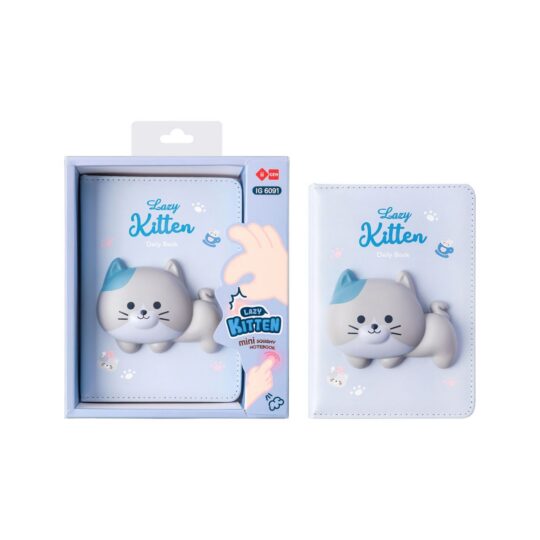 Blok LAZY STARS Squishi - A6, muca, 96 listov