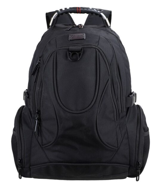 Poslovni nahrbtnik MY LABEL Innsbruck - črn, 17"