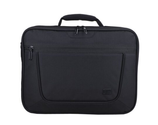 Torba za prenosni računalnik MY LABEL Palermo - črna, 15,6", vodoodporna