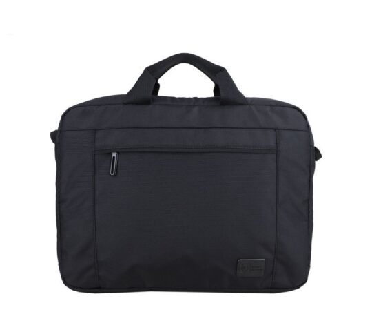 Torba za prenosni računalnik MY LABEL Oslo - črna, 14", vodoodporna