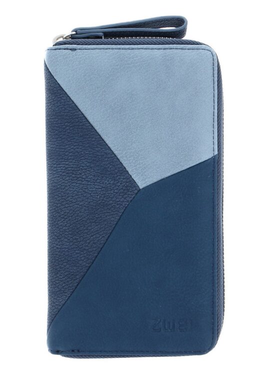 Denarnica ZWEI Jana Nubuk - modra