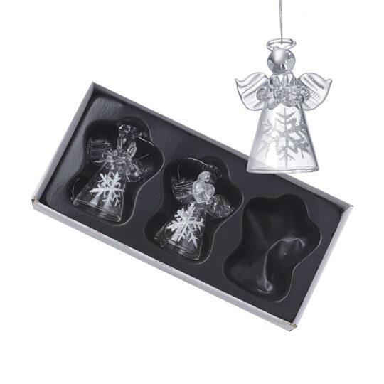 Set steklenih obeskov HEAVEN SENDS Angel - 3v1