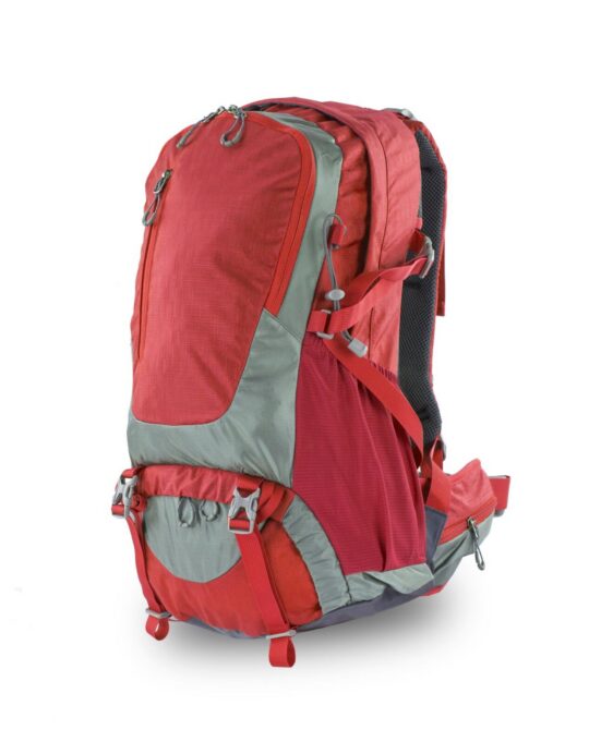 Pohodni nahrbtnik - rdeč, lahek