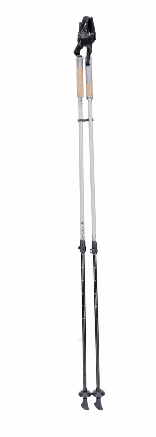 Pohodne palice K2 - nordijske, srebrne
