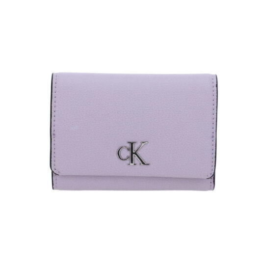Denarnica CALVIN KLEIN Minimal Monogram - vijolična