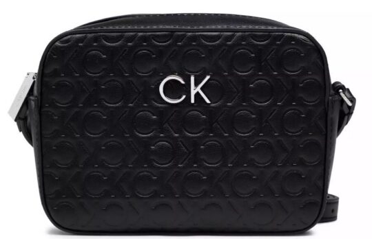 Torbica za čez ramo CALVIN KLEIN - črna, ženska