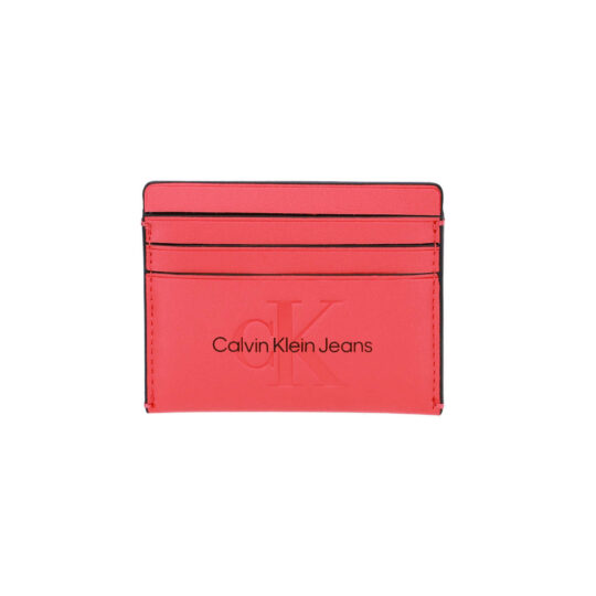 Denarnica CALVIN KLEIN Sculpted - rdeča
