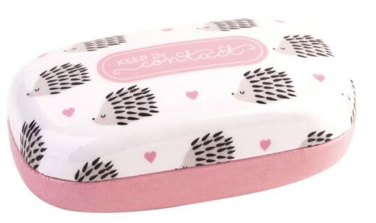 Etui za kontaktne leče LEGAMI Hedgehog - z ogledalom