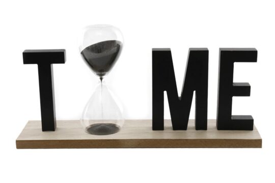 Dekoracija TIME Timer - 32x12 cm