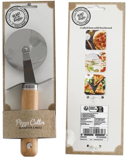 Rezilo za pice SILFC - 19 cm, leseno