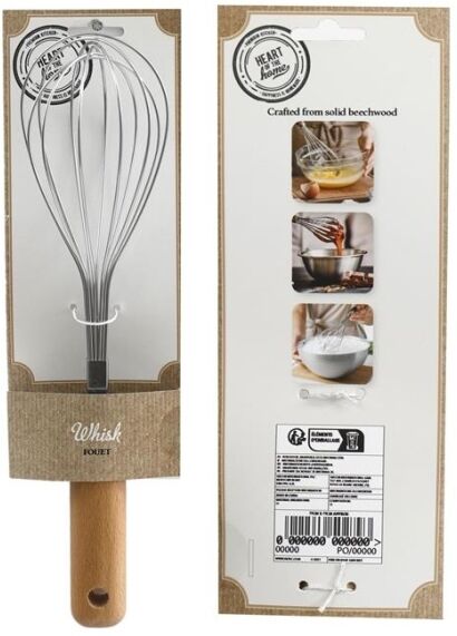 Metlica SILFC - lesena, 28 cm