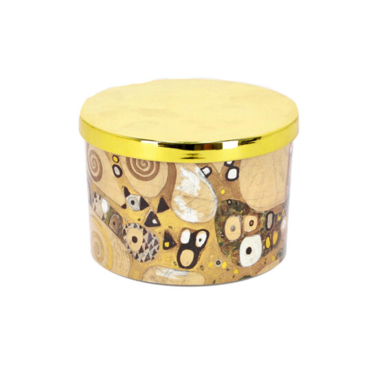 Sveča KLIMT Tree of Life - agilla wood, okrogla, 210 g