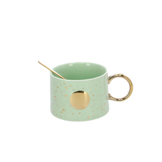 Skodelica KJUT VAJB - zelena, 350 ml