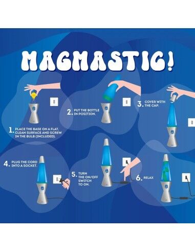 Lava luč LEGAMI Magmastic - holo fairy