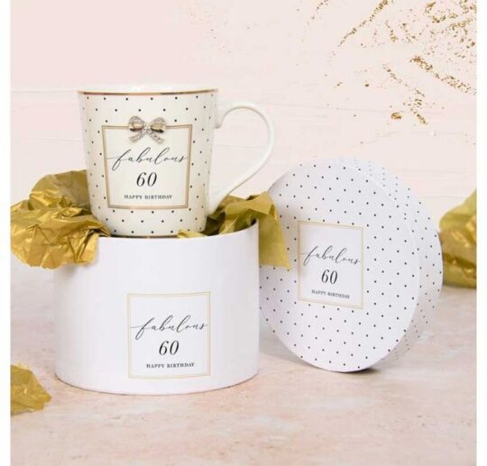 Skodelica LASSER PAVEY Happy 60th Birthday