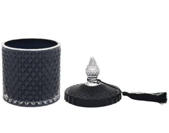 Posoda LASSER PAVEY - steklena, črna, med