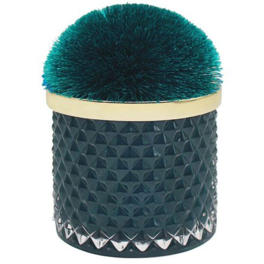 Sveča LASSER PAVEY Desire Pom Pom - zelena