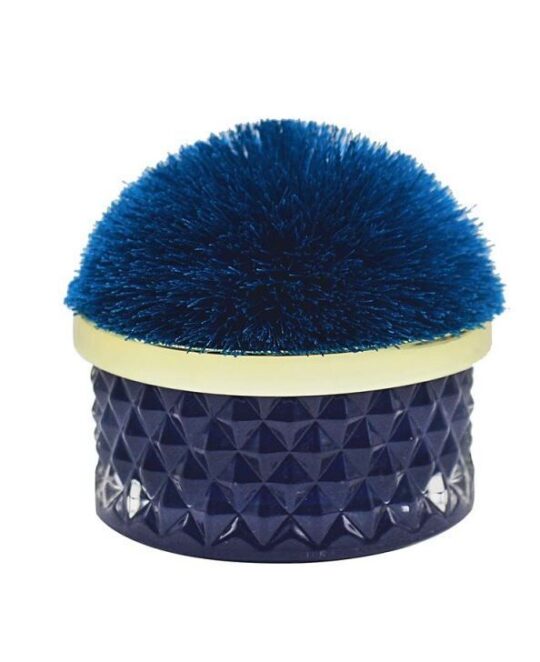 Sveča LASSER PAVEY Desire Pom Pom - modra
