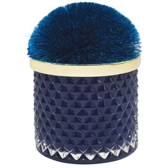 Sveča LASSER PAVEY Desire Pom Pom - modra
