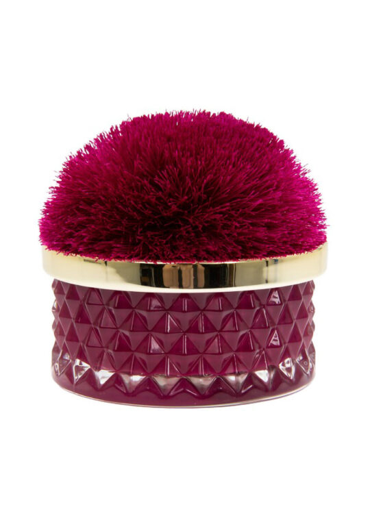 Sveča LASSER PAVEY Desire Pom Pom - roza