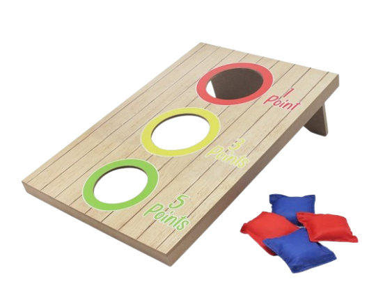 Igra LASSER PAVEY - metanje vrečk, družabna