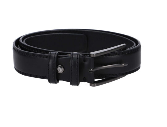 Pas LOTTO - črn, klasičen, moški, 95 cm