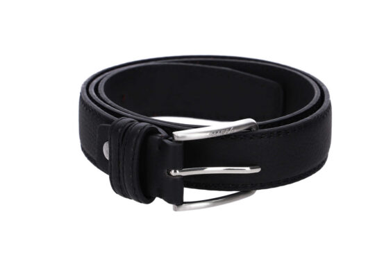 Pas LOTTO - črn, klasičen, 105 cm