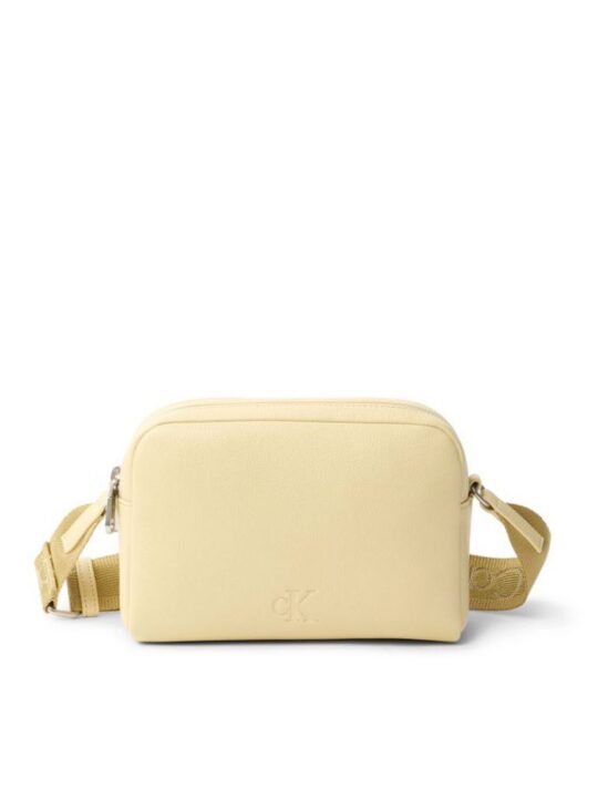 Torbica za čez ramo CALVIN KLEIN Ultralight EW - rumena, ženska