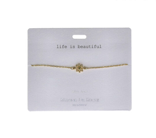 Zapestnica MARINA DE BUCCHI Flower - srebrna