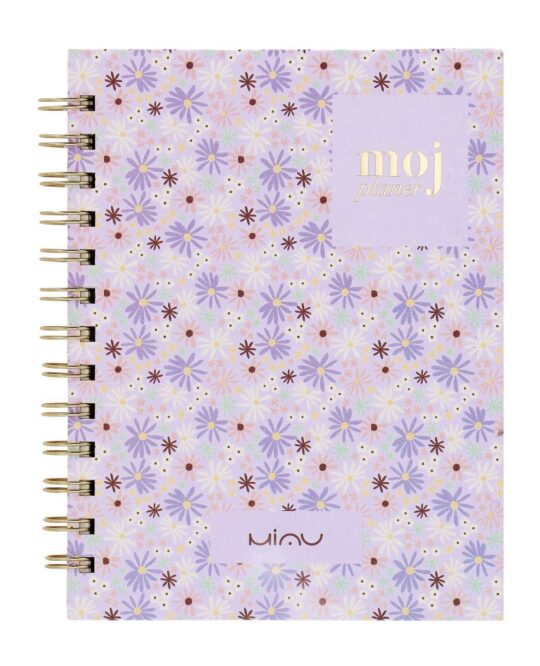 Planer MIAU Moj - A5, marjetica, 120 listov