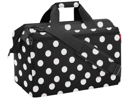Potovalna torba REISENTHEL L Pocket - dots white