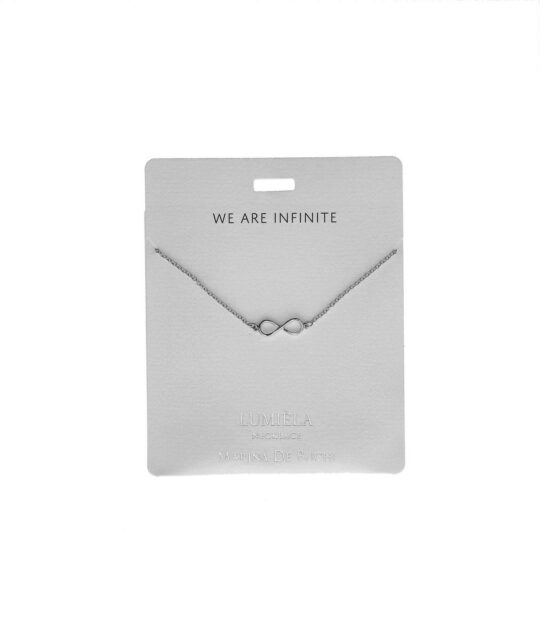 Ogrlica MARINA DE BUCCHI Infinity - srebrna