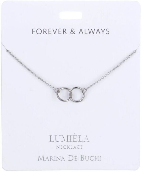 Ogrlica MARINA DE BUCCHI Forever - srebrna