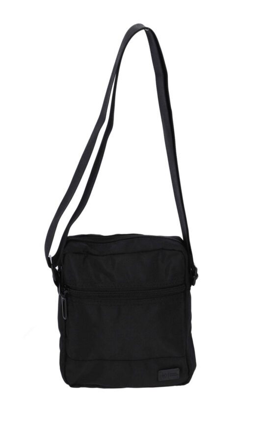 Torbica za čez ramo MY LABEL Madrid - črna, ženska, srednja