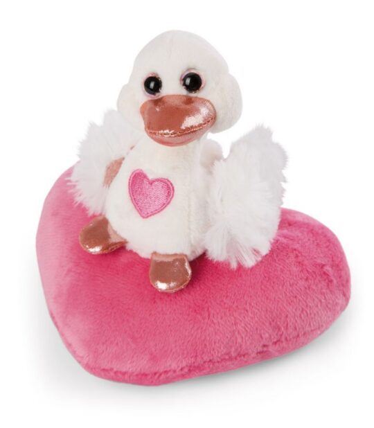 Igrača NICI - labod Love Swan, 10 cm