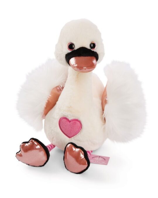 Igrača NICI - labod Love Swan, 35 cm