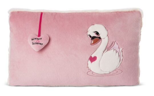 Vzglavnik NICI - Love Swan, 43x25 cm